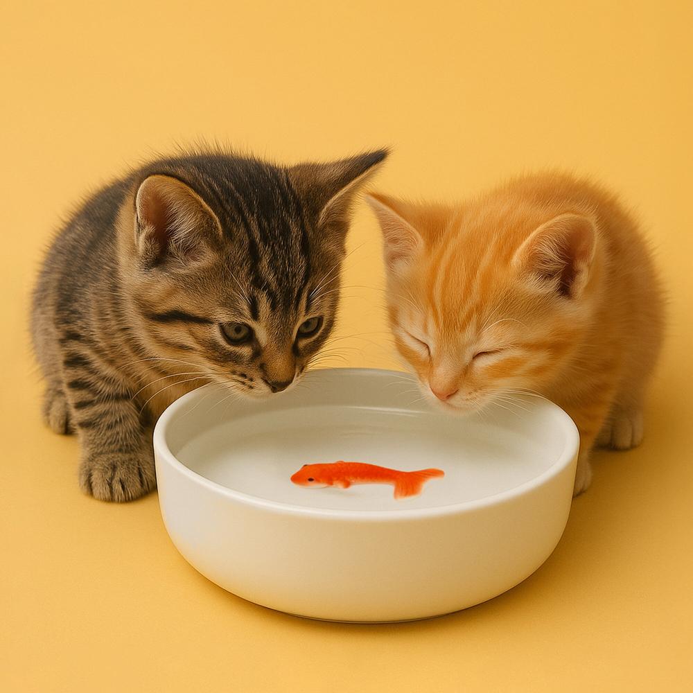 Suck Uk Goldfish Cat Bowl