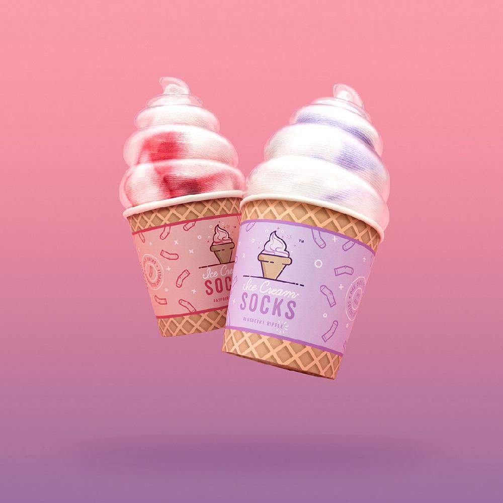 Suck Uk Ice Cream Socks