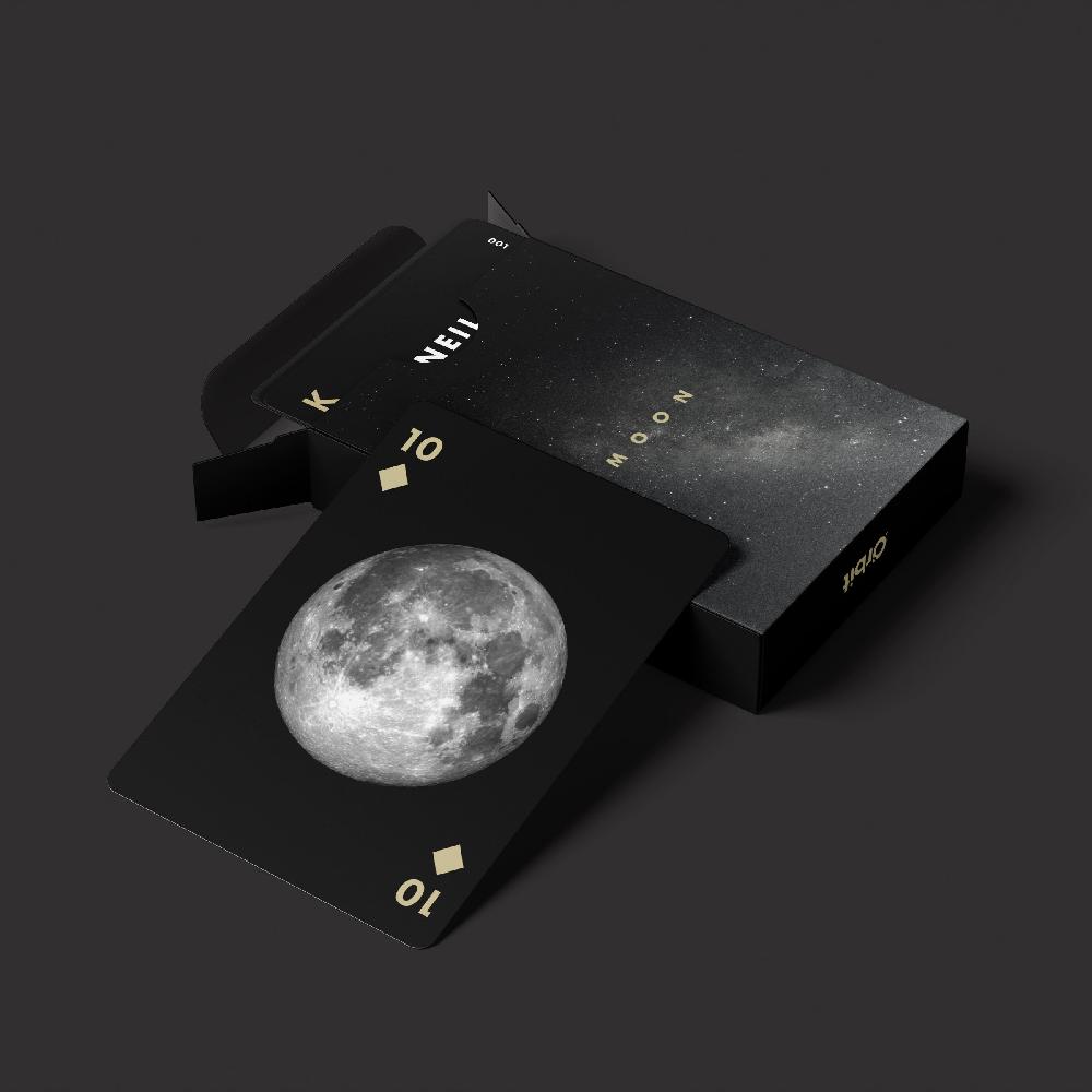 Suck Uk Moon Playing Cards