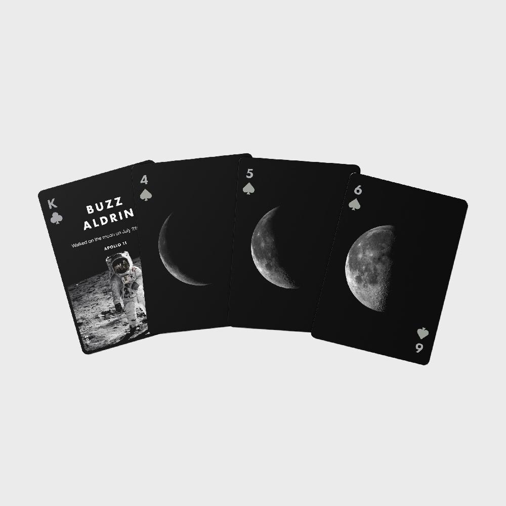 suck uk Moon Playing Cards
