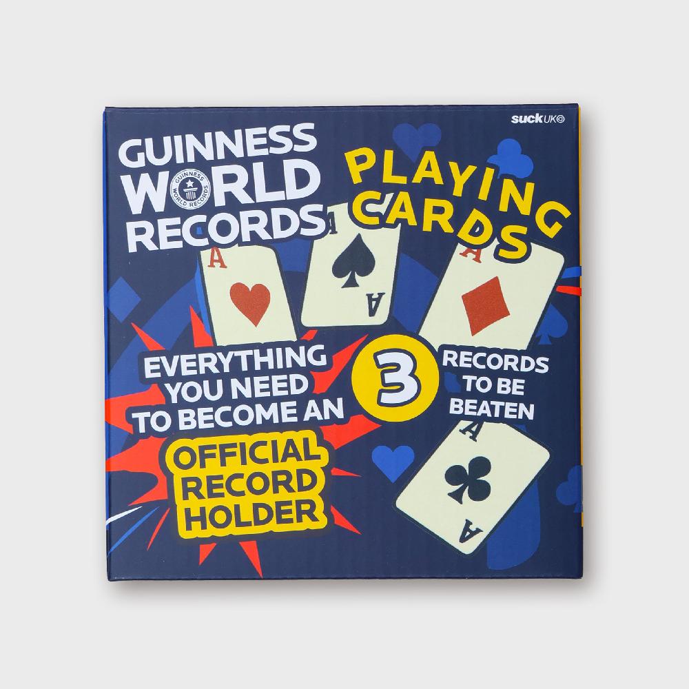 suck uk Playing Cards Record Breaker Kit