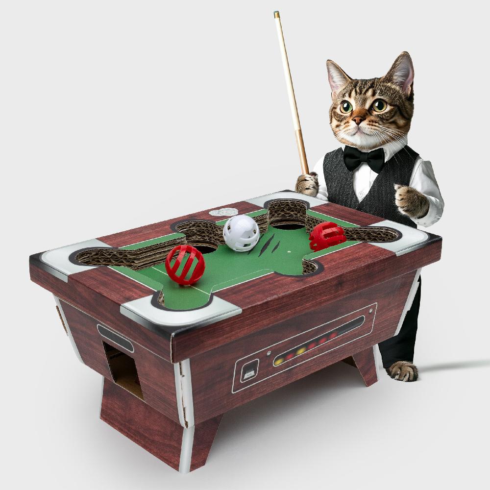 suck uk Pool Table Cat Toy