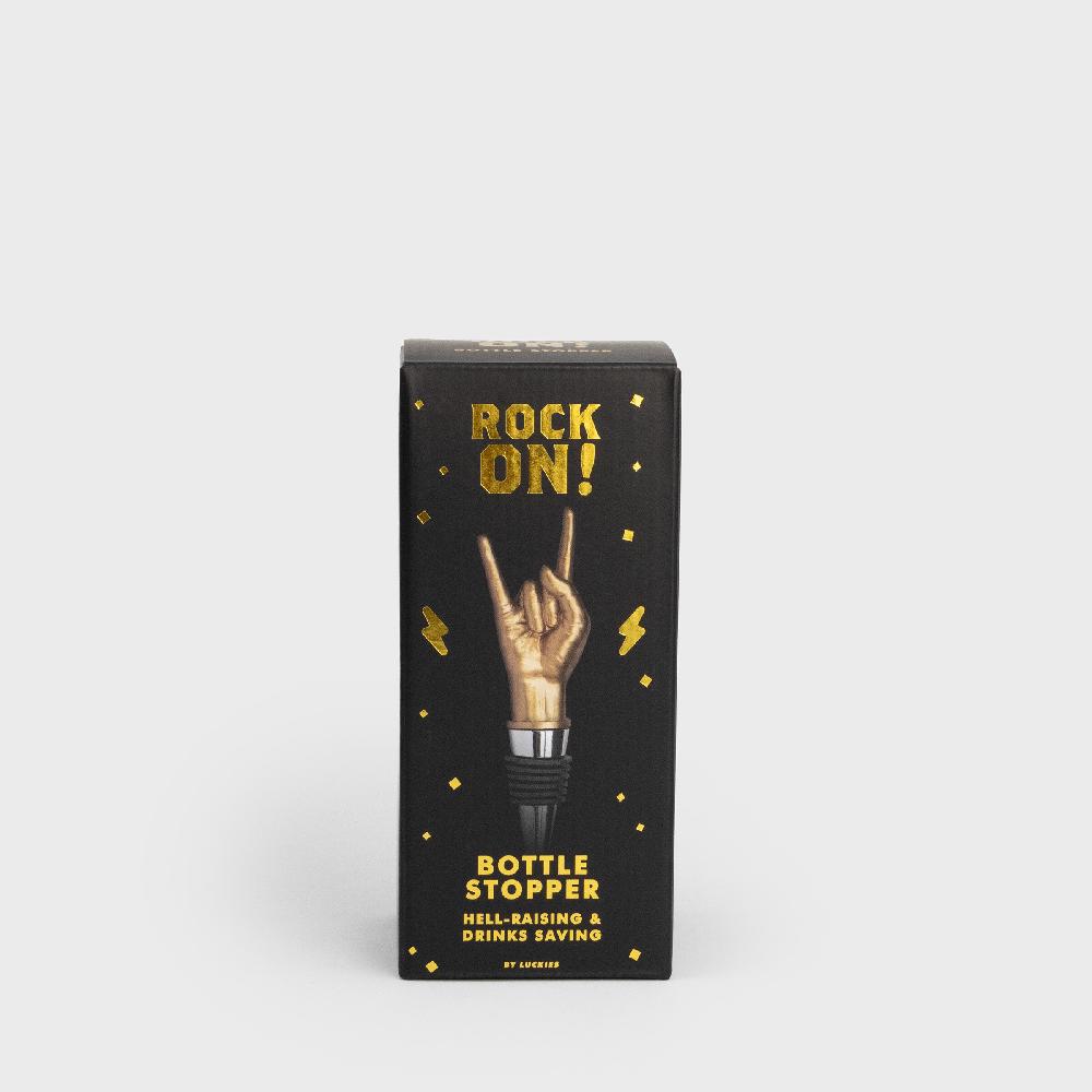 Suck Uk Rock On Bottle Stopper