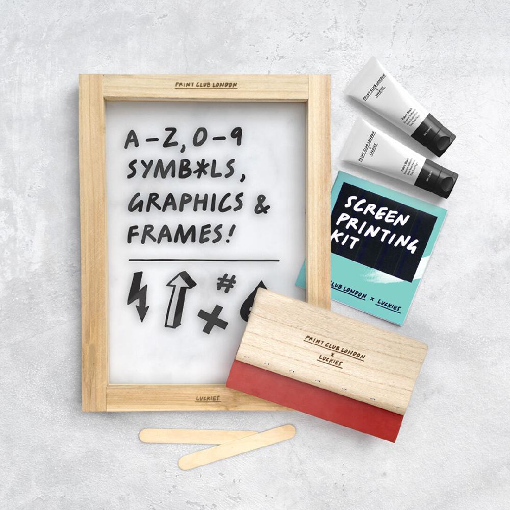 Suck Uk Screen Printing Kit