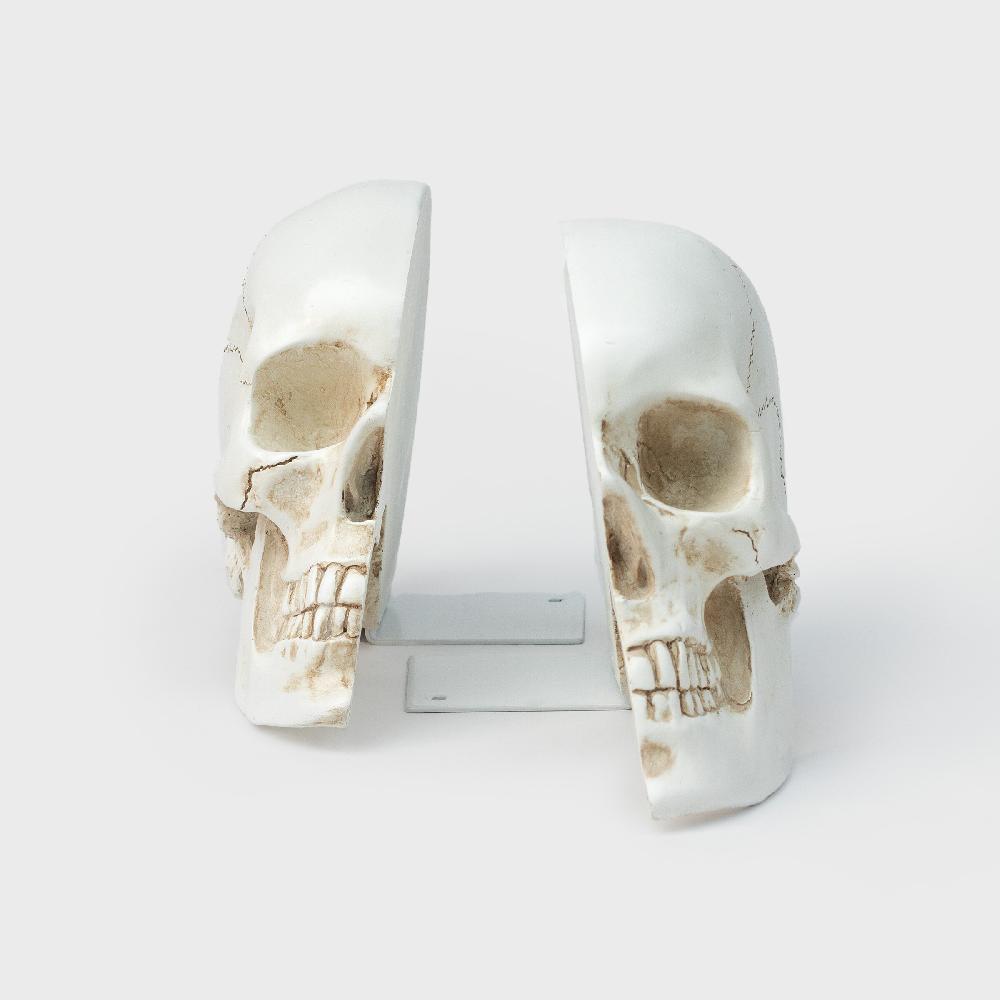Suck Uk Skull Bookends