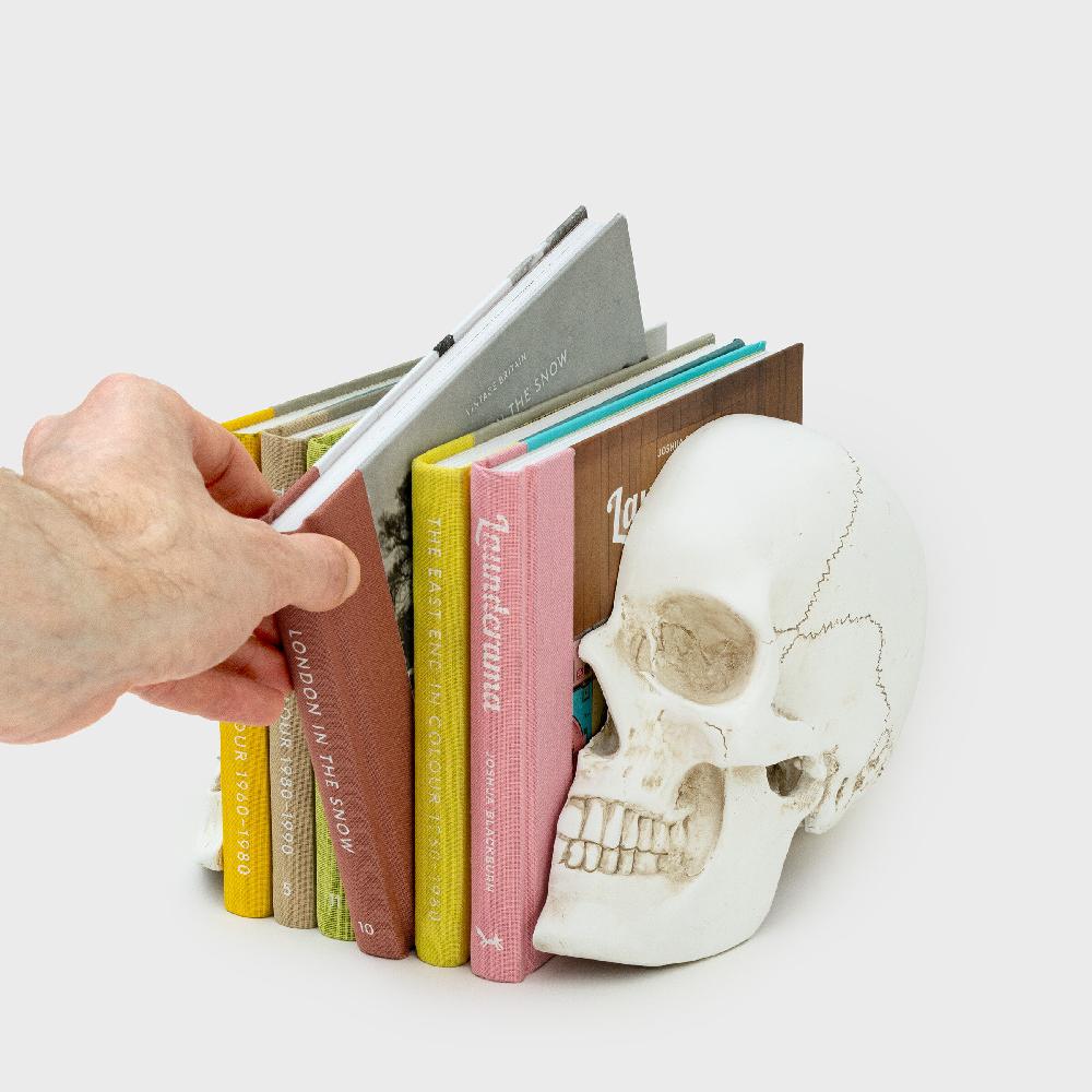 Suck Uk Skull Bookends
