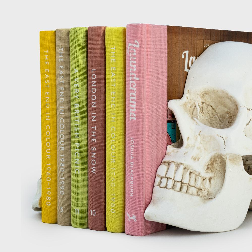 Suck Uk Skull Bookends
