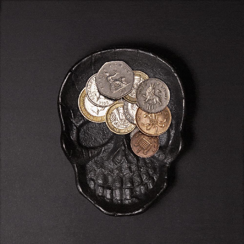 Suck Uk Skull Coin Tray
