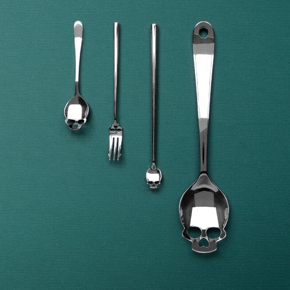 Suck Uk Skull Sugar-Spoon