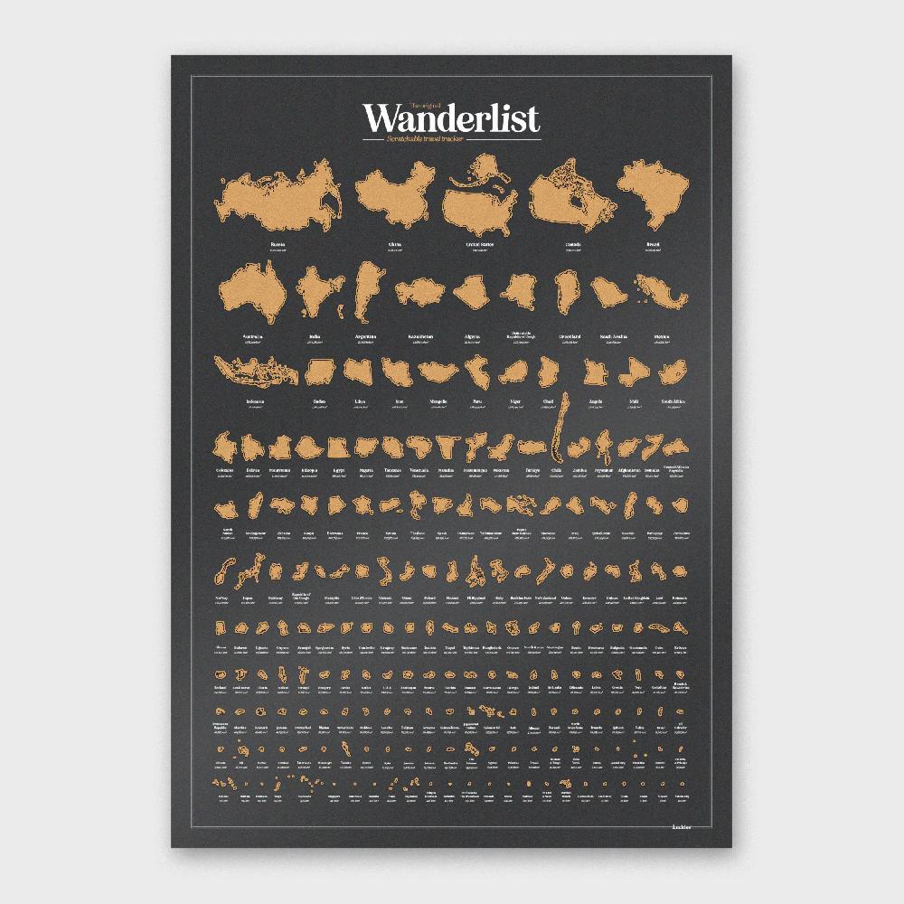 Suck Uk Wanderlist