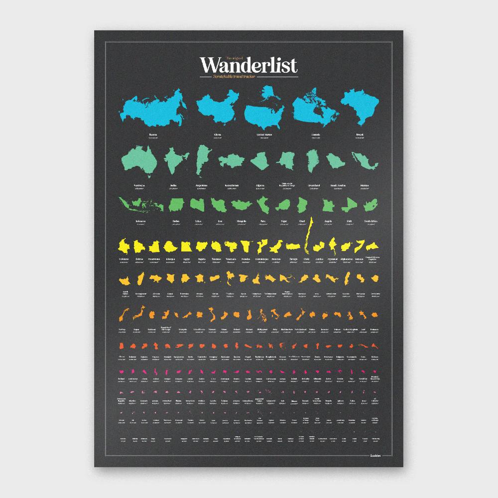 Suck Uk Wanderlist
