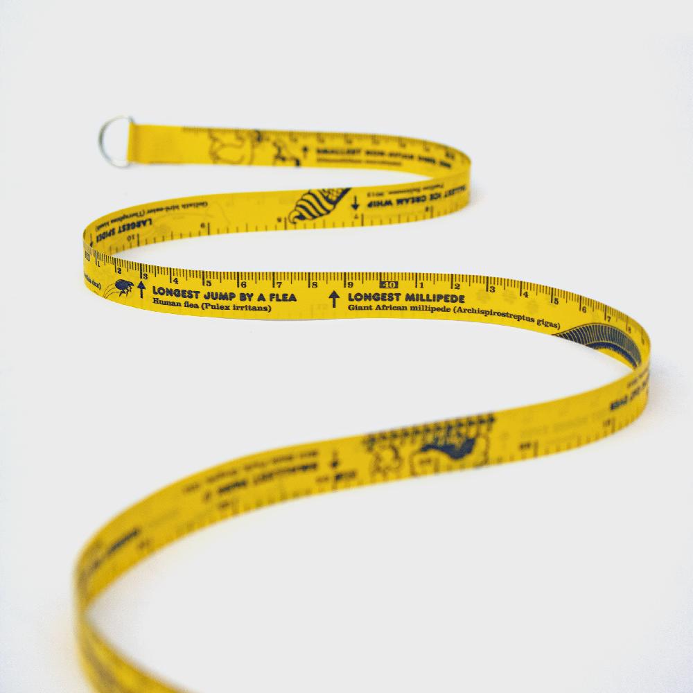 Suck Uk World Records Tape Measure