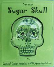 sugar skull Oaxaca XL sugar skull mold - 2 piece - 1.5 lb sugar