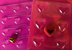 sugar skull Sugar Heart Mold – Medium & Small & Red Food Coloring