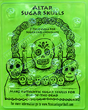 sugar skull Altar Sugar Skull Mold - 1" Mini