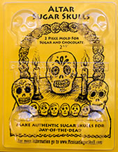 sugar skull Altar Sugar Skull Mold - 2 1/2" Medium