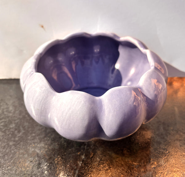 sugar skull Bowl - Redwing -purple