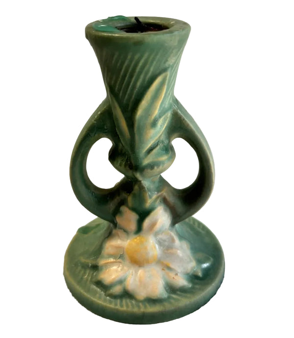 sugar skull Candlestick - Roseville