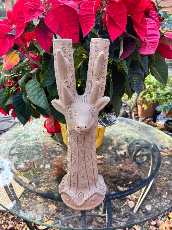 sugar skull Clay Candelabra