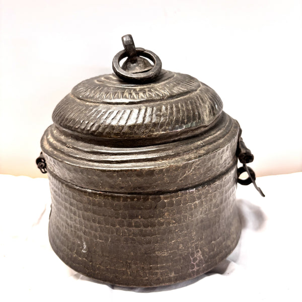 sugar skull Copper Chipati Canister