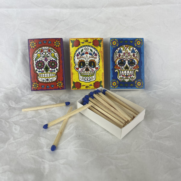 sugar skull Day of the Dead Match Book