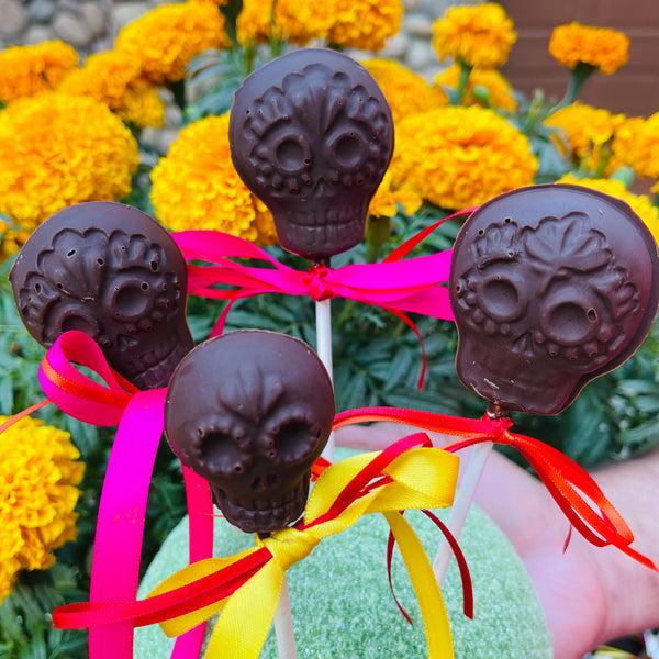 sugar skull Decorated Sugar Skull Lollipop Mold