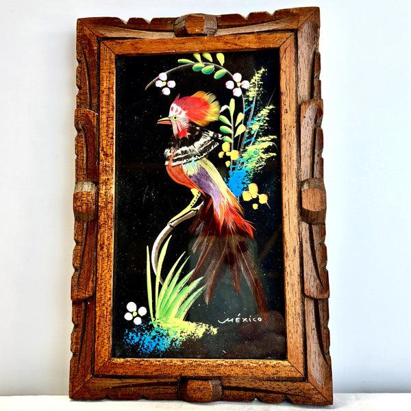 sugar skull Feather Bird Picture Looking Left