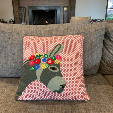 sugar skull Festival Donkey Pillow