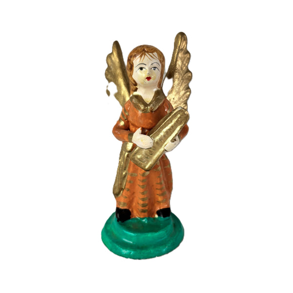 sugar skull Figurine - Angel Holding Harp