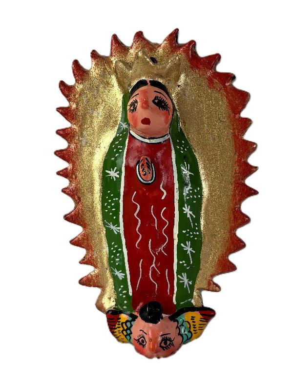 sugar skull Figurine - Hanging Guadalupe