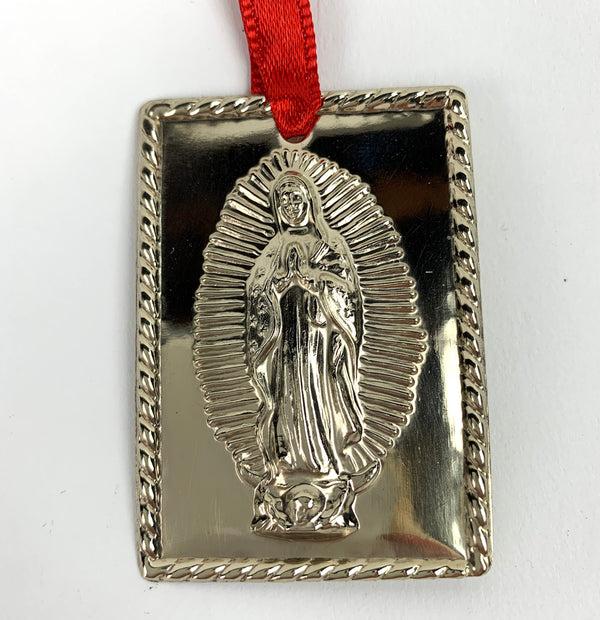 sugar skull Flat Tin Guadalupe Milagro