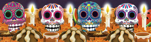 sugar skull Food for the Spirits Poster