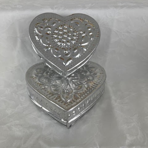 sugar skull Heart Tin Boxes - Medium - 2 pack