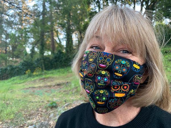 sugar skull Hot Dot Sugar Skull Mask