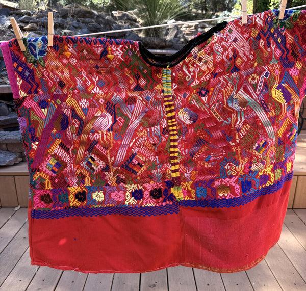 sugar skull Hupil Red Blouse