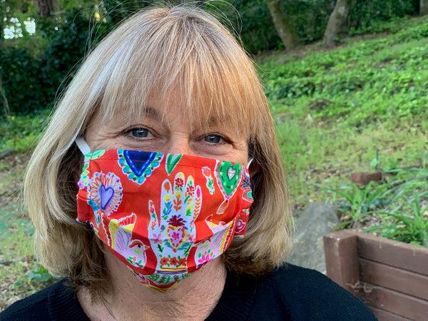 sugar skull Milagro Red Mask