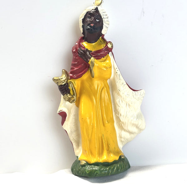 sugar skull Nativity Figurine - Negrito Wise Man
