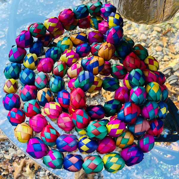 sugar skull Palm Garland - 7 feet long