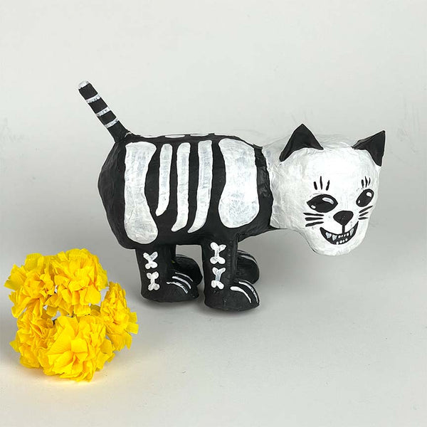 sugar skull Papier Mache Coke Bottle Animals