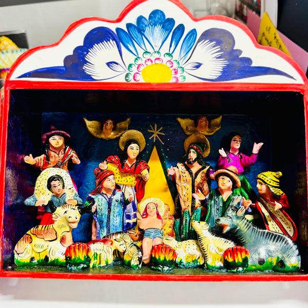 sugar skull Retablo - 2 Door