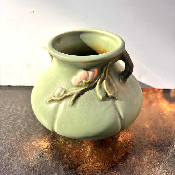 sugar skull Vase - Weller Flower Vase - 1930's