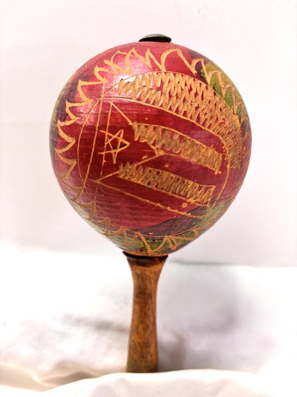 sugar skull Vintage Moraca - Hand Etched Flag