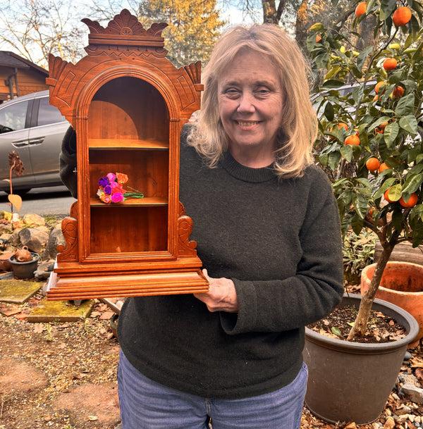 sugar skull Wooden Wall Cabinet