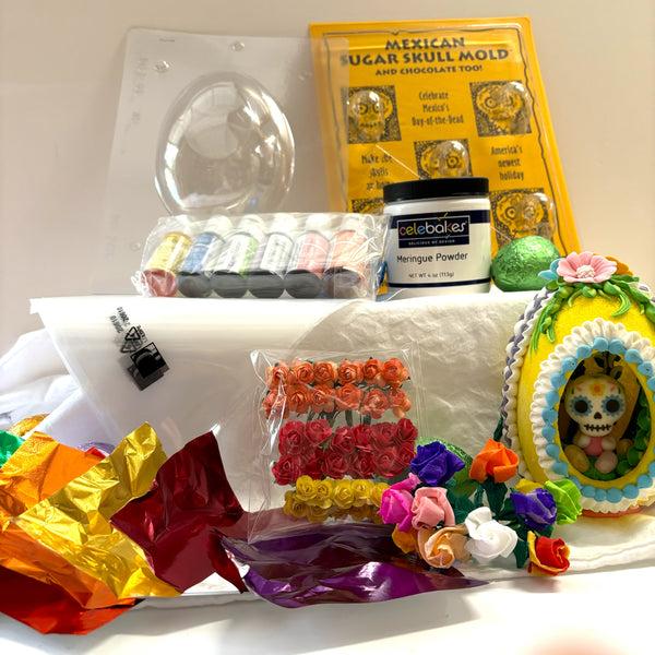 sugar skull X-Large Panoramic Sugar Egg Kit