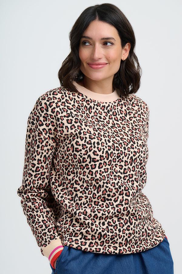 Sugarhill Brighton Noah Sweatshirt - Green Climbing Tigers