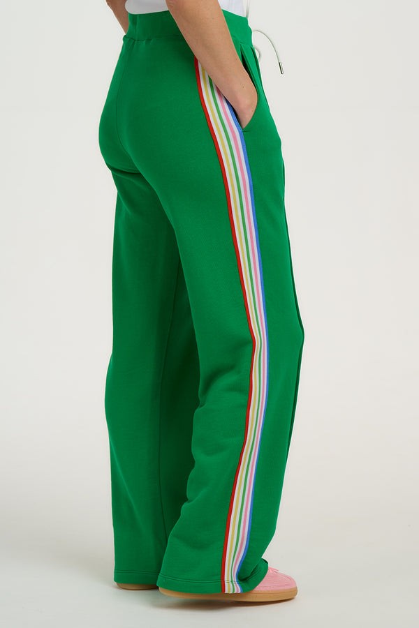 Sugarhill Brighton Enya Joggers - Navy Rainbow Trim