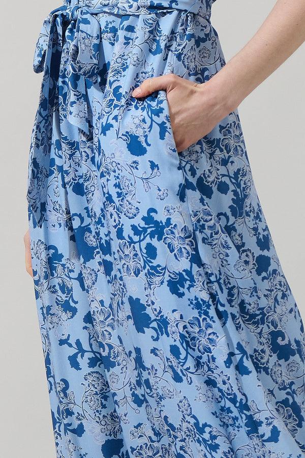 Sugarlips Aiza Floral Tonya Off The Shoulder Maxi Dress