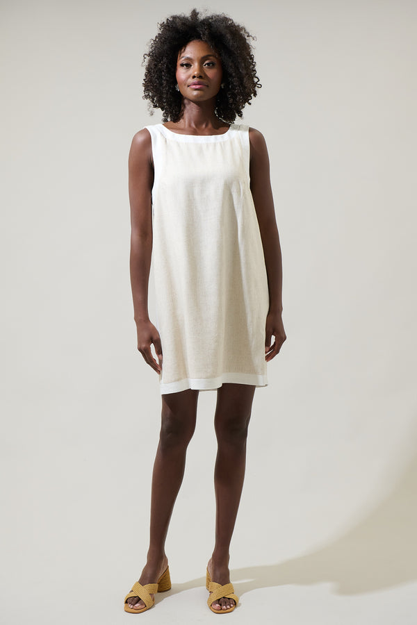 Sugarlips Analorra Color Block Sleeveless Mini Dress