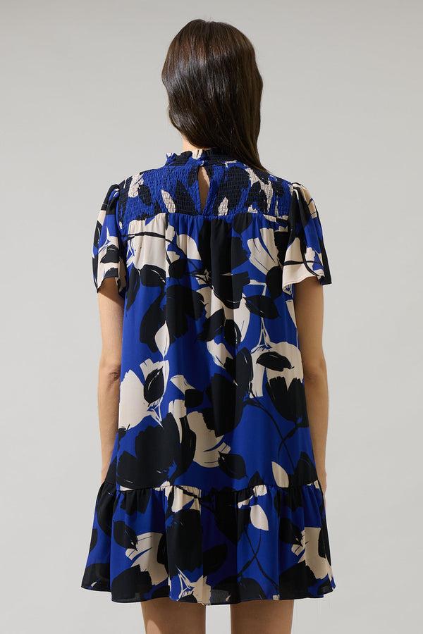 Sugarlips Anthem Floral Yare Short Sleeve Mini Dress
