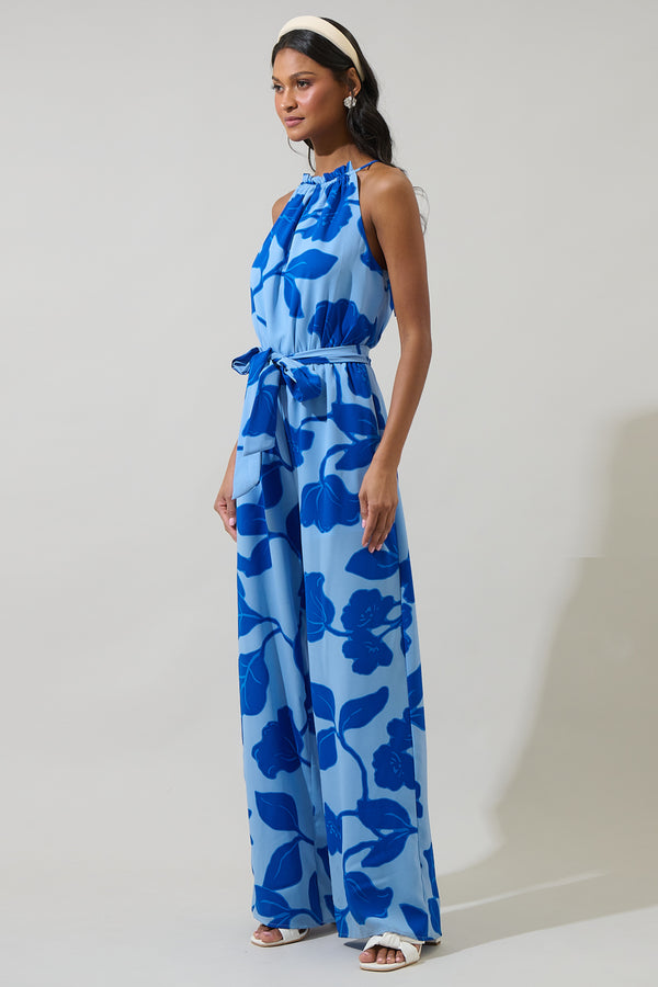 Sugarlips Ariya Garden Lighthearted Trapeze Jumpsuit